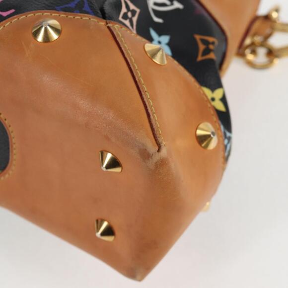 LOUIS VUITTON Monogram Multicolor Judy MM Bag Black M40256 - Picture 16 of 16